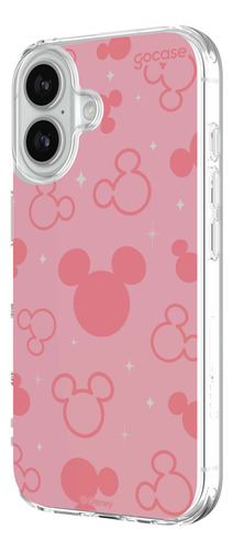 Capa Gocase Slim Air Mickey Minimalist Para iPhone