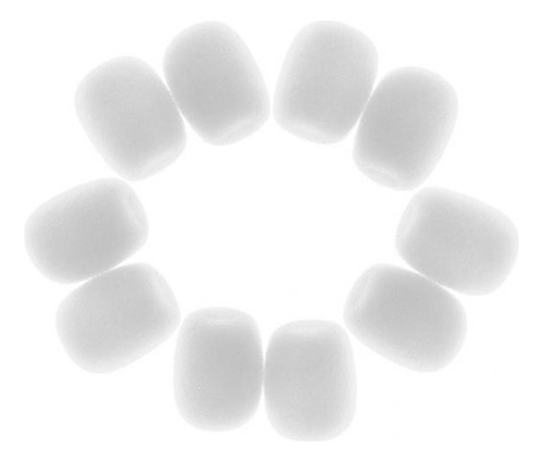 2 Pacote De Pára-brisas De Esponja De Branco 28 X 22 X 8 Mm