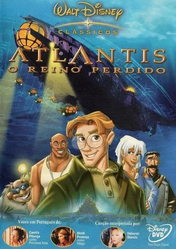 Atlantis - O Reino Perdido - Dvd - Corey Burton