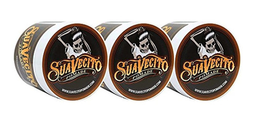 Suavecito, Pomada Agarre Original 4 Oz (paquete De 3)