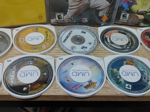 Umd Psp Varios Muchos Juegos Discos Juego Sony Precio X3 Blanco (Usado)
