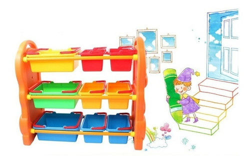 Organizador Con Cajas Para Juguetes / Juguetón