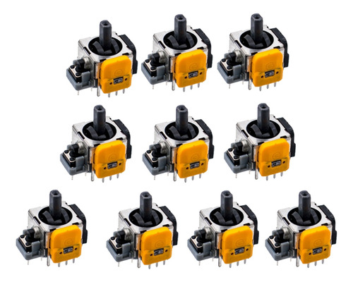 10 Piezas Para Joysticks Hall Electromagnetic De Xbox One/se