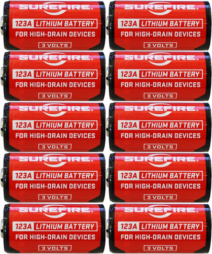 Sf123a 3volt Lithium Batteries (10 Pack)