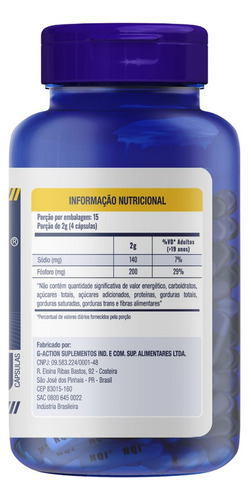 Nqi 60 Cápsulas Gauer Do Brasil