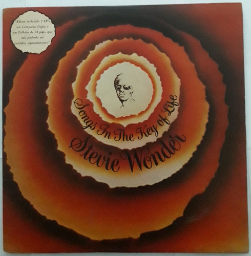 2x Lp (vg+) Vinil Stevie Wonder Songs In The Key 1a Ed Br 76