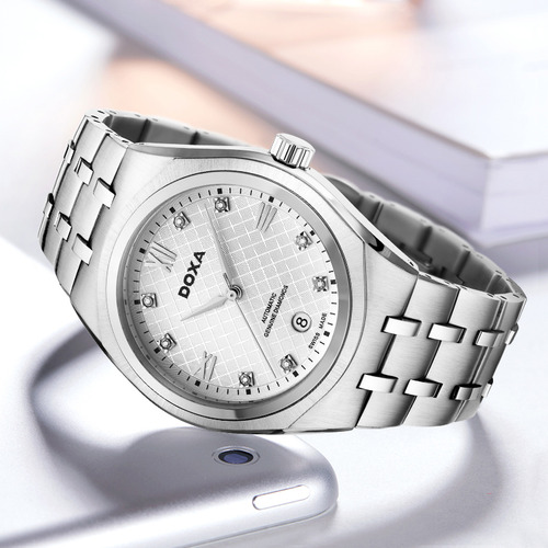 Reloj Doxa Prestige Automático Hombre Acero Plateado D120swh