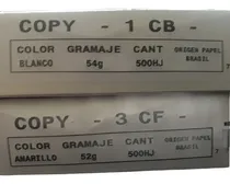 Comprar Papel Químico 22x34 X 500 Hojas Triplicado Cb Cfb Cf