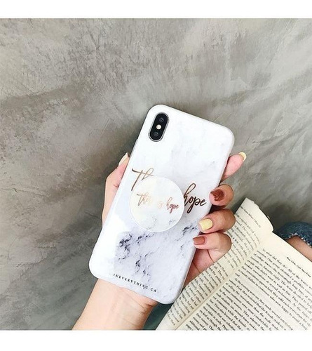 Funda Para iPhone Marmol Mujer Protector Resistente Dama 3d