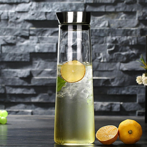 M Jarra De Cristal For Agua Caliente Y Fría, Jarra, Jarra 1l