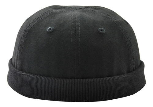 Algodón Sin Ala Ajustable Sombrero Docker Beanie