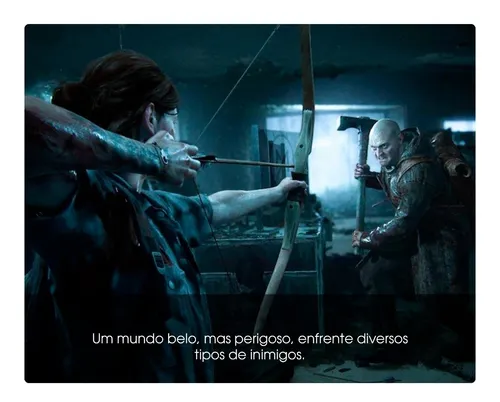 The Last Of Us Parte 2 Ps4 Mídia Física, Jogo de Videogame Naughty Dog  Usado 85410994