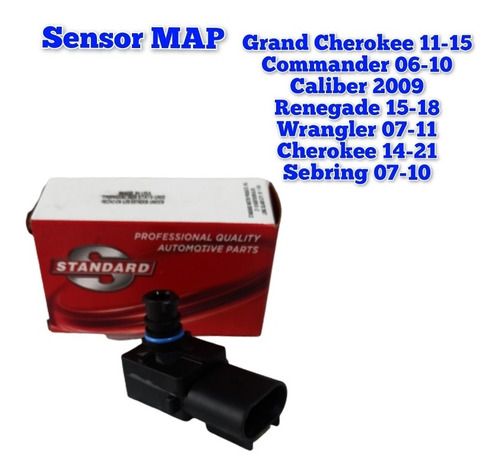 Sensor Map Grand Cherokee 4g 2011 2012 2013 2014 2015