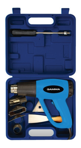 Imagen 1 de 8 de Pistola De Calor Gamma 2000w + Maletin + Kit De Accesorios