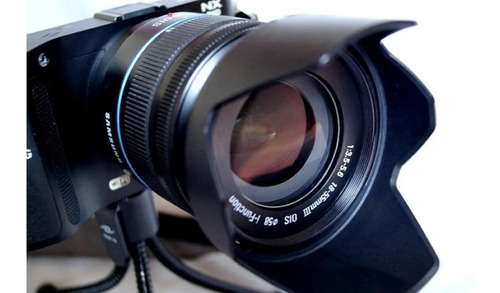 Câmera Samsung Nx210 20mp Full Hd 18-55mm Ois .i Function