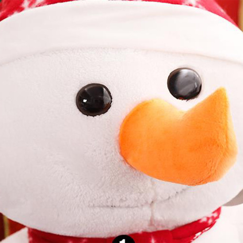 Juguete De Peluche Navideño Con Forma De Muñeco De Nieve De