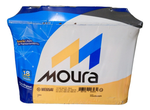 Bateria Moura 43m 800 Amp Me65ai