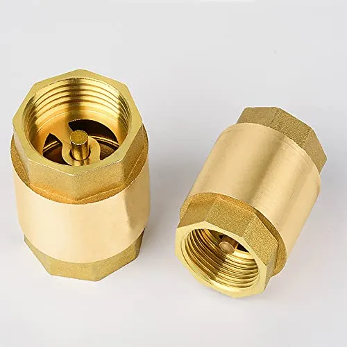 Vlvula De Retencin Vertical En Lnea De Latn De 1/2puLG Npt,