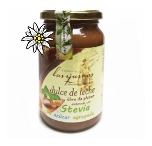 Dulce De Leche Sin Azúcar Las Quinas Stevia Sin Tacc 450 Gr.