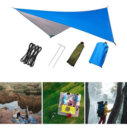 Tenda Resistente Lona Rede Capa Chuva Fly Area 3.22cm²