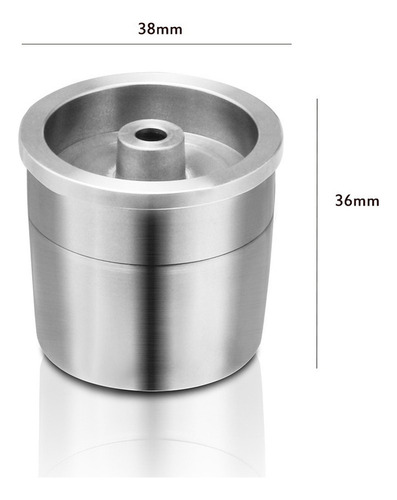 Cápsula De Café Recargable Reutilizable Para Cafetera Illy