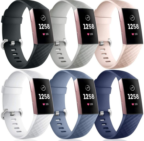 Banda Compatible Con Fitbit Charge 4/charge 3/charge 3 Se