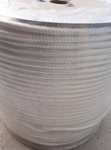 Cuerda Seda Marina 10mm 30 Mts Maxicuerdas Trenzada Uso Rudo Blanco
