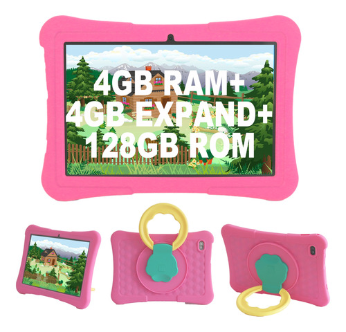 Tablet Para Niños Veidoo 10.1'' 4gb 128gb Tableta Con Fund