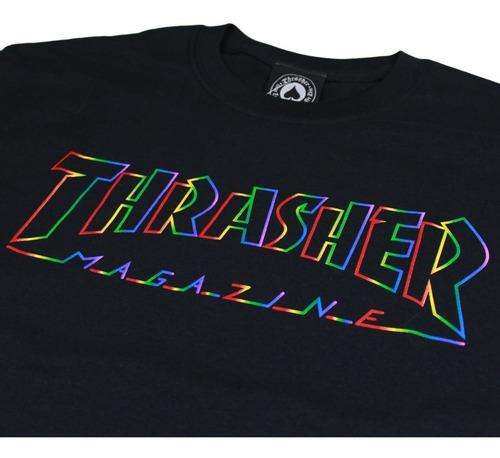 Imagem 2 de 3 de Camiseta Thrasher Spectrum Logo Tie Dye Original