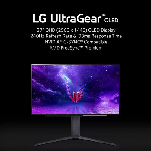 LG 32GN50T-B Monitor de juegos Ultragear FHD de 32 pulgadas con compat