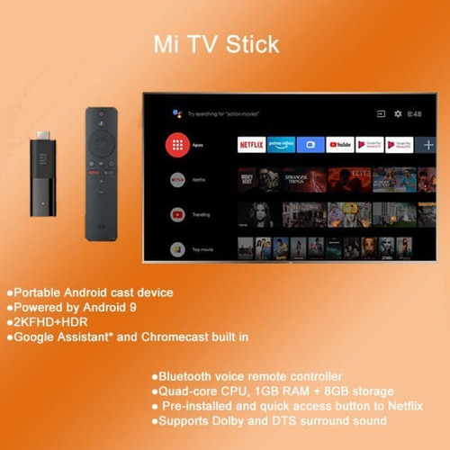 Mi Tv Stick Xiaomi Orignal Con Google Assistant