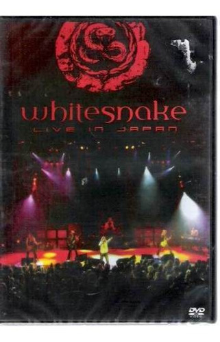 Dvd - Whitesnake ( C/ John Sykes) - Live In Japan - Lacrado