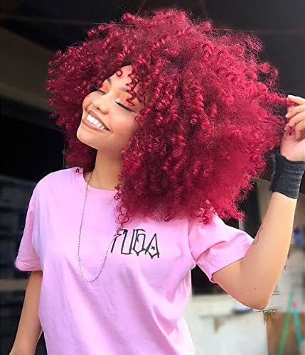 Cc Cabello De 14 Pulgadas Curly Afro Wigs For Black Gqvvh