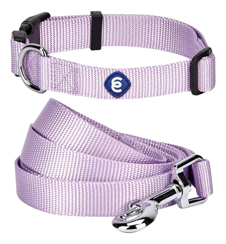 Blueberry Pet Essentials Juego De Collar Y Correa Para Perro