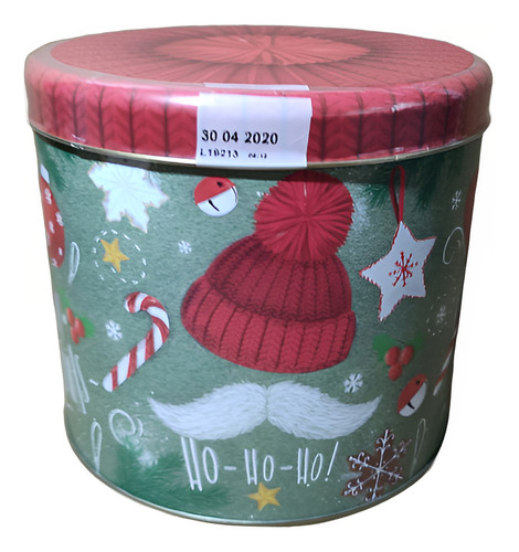Lata Vazia De Natal Panetone Leia Descrição (Usado)