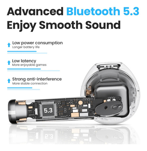 Auriculares Bluetooth 5.3 Haylou X1 Neo Tws