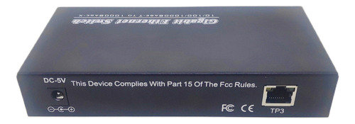 Convertidor De Medios De Fibra Óptica Sfp Gigabit Ethernet S