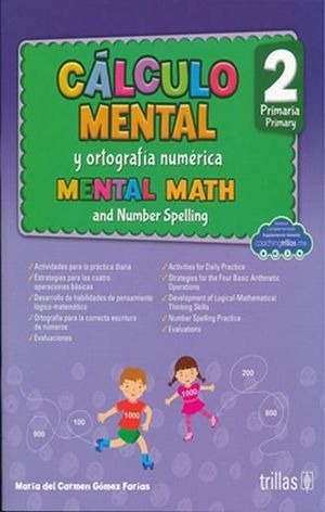 Libro Calculo Mental Y Ortografia Numerica 2 Primaria  Nuevo