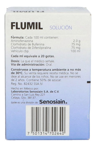 Flumil Solución Caja Con Frasco Con 25 Ml