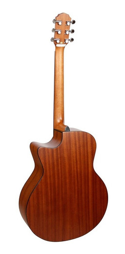 Violão eletroacústica Giannini Performance GSF-3 CEQ para destros natural satin madeira técnica verniz fosco