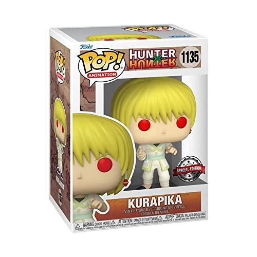 Funko Pop Hunter X Hunter Kurapika Olhos Escarlates Com Corr