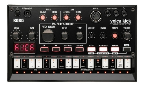 Sintetizador Korg Volca Kick Generador De Bombos - Oddity