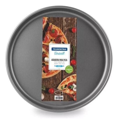 Pizzera Antiadherente Molde P/ Pizza Teflon Tramontina 30cm