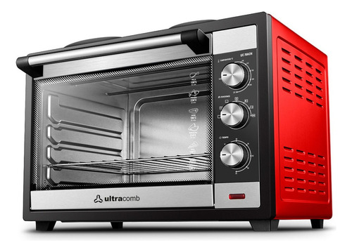 Horno Eléctrico Ultracomb Doble Anafe 70 L 2000w Uc-70acn