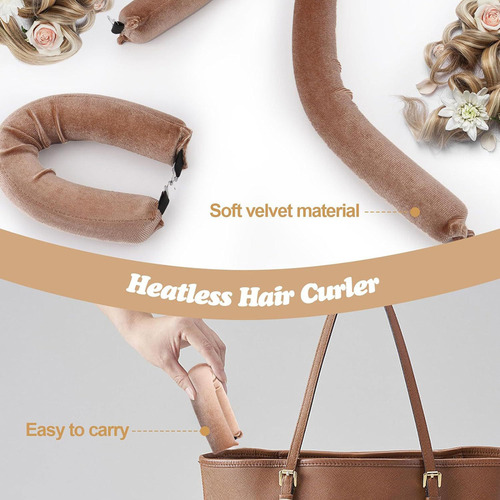 X Kit Para Rizar El Cabello, Sin Calor, Rizado, 6 Unidades,