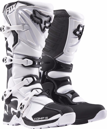 Botas Fox Comp5 White. Talla 11 Enduro/motocross