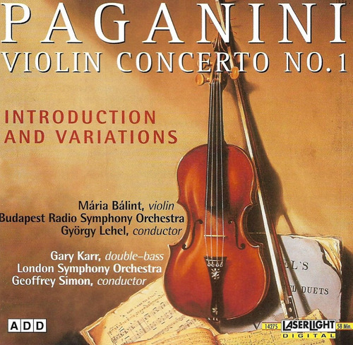 Paganini - Violin Concerto N°1