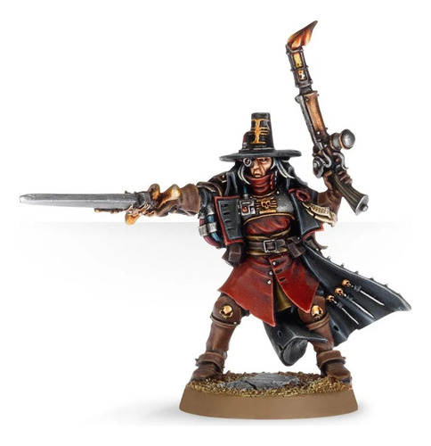 Warhammer 40k Inquisitor With Inferno Pistol And Power Sword
