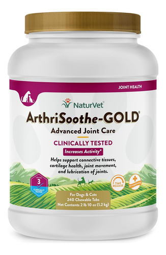 Naturvet Arthrisoothe-gold Clínicamente Probado Nivel 3