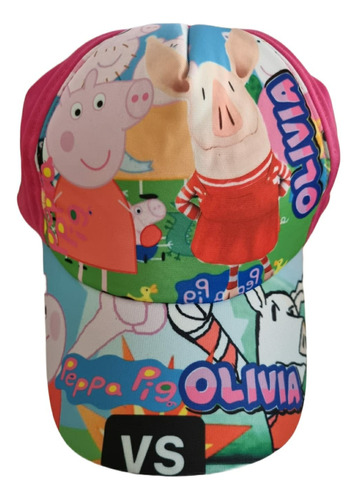 Gorro Para Niña Diseño Cherdita Pepa Pig Y Lola Verano 